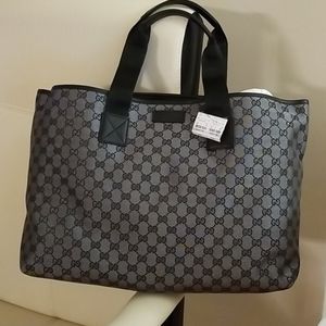Gucci Monogram Tote Bag